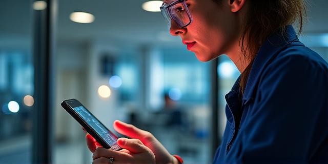 Certified technician focusing on repair